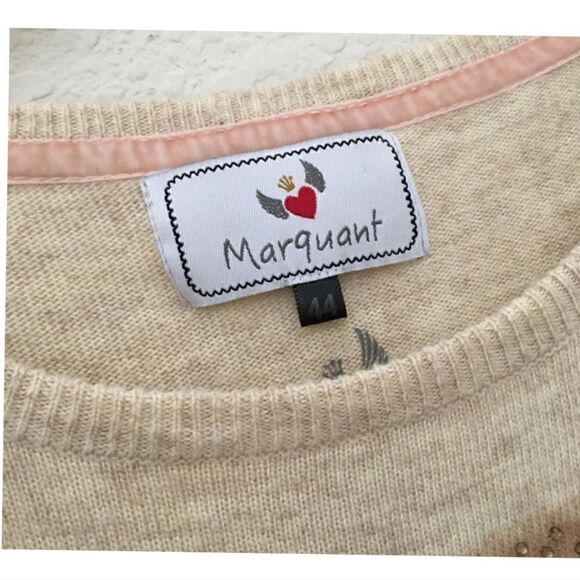 Women's Soft Acrylic Blend Sweater by Marquant Fits L X/L GUC - Picture 5 of 8